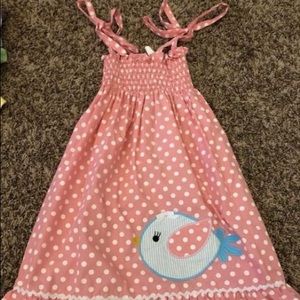 3t StellyBelly Bird Dress. EUC